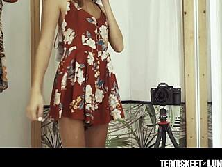 glamcore asian beauty licks balls of hung white lover