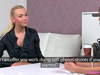 Blonde’s Steamy Office Reveal