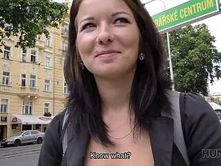 OLD SLUT DOMINATES MASSIVE SHAFT BEFORE CUCKOLD'S EYES