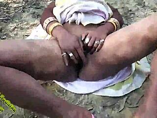 Desi Teen's Naughty Jungle Adventure