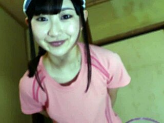 Hinano's shy allure at hot springs