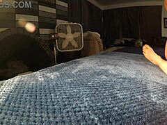 aphroditie gives pov blowjob with blonde oral skills
