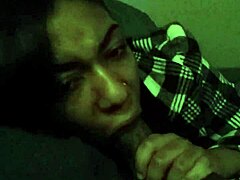 Ex Girlfriend Intensely Sucking Cock with Bold Passion