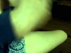 My friend pleasures herself with a big cock in mind