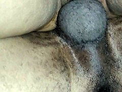 Getting raw with those natural tits bouncing, rough and intense.