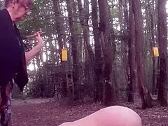 Dominate my slave at home and in the forest!