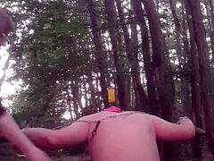 Dominate my slave at home and in the forest!