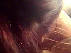 wife sucks cock deep in throat