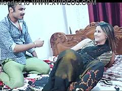 Horny Indian wife in sari craves devar for dirty Hindi audio sex