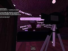 Blonde Roblox BBC Lover Enjoys Intense Session With Monster Cock.