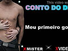 watch my first cumshot, brazilian style, all over her pussy?