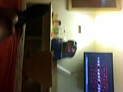 Riding a monster big black cock