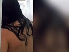 Cute Latina - Showering Webcam Tits