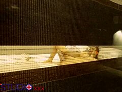 You catch your british neighbour masturbating alone