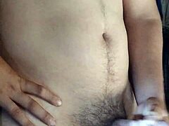 Muscular Bodybuilder Masturbates Intensely!