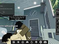Fucked a BBC slut in Roblox Blacked.