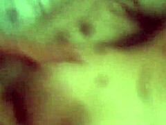 The guy bends his teen girlfriend over and fucks her doggystyle