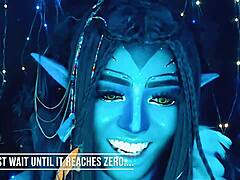 she dances beautifully on webcam as a whore for avatar fans