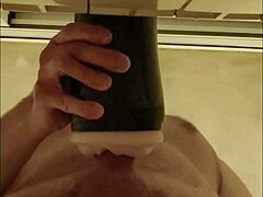 Fucking my fleshlight until it makes me tremble with orgasm