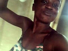 Crazybitch Continued Twerking In Clothes Till She Twerks Naked!