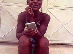 Crazybitch Continued Twerking In Clothes Till She Twerks Naked!