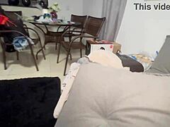 i gave my big ass pussy to the blonde guy and came hard on his cock