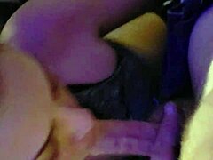 Slut girlfriend sucking my dick hard!