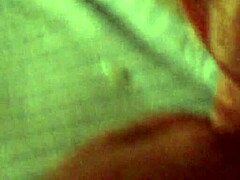 Lila, the French amateur, eagerly swallows every drop of cum after her blowjob session