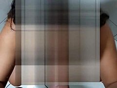 Getting wet surprise and offering oral repayment