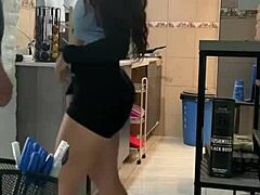 cogi con el contratista en la casa