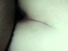 Fucking Fat Black Girlfriend with Big Black Cock in Interracial Action