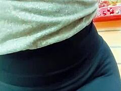 She heads to the toy store where this beautiful slut explores toys for masturbation and fingering