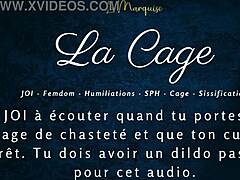 La Cage - Femdom Caged Anal Joi