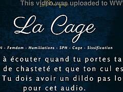 La Cage - Femdom Caged Anal Joi