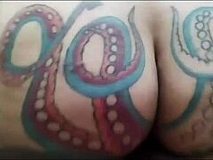 in this wild tale a tattooed latina with pierced nipples from colombia gets fucked doggystyle until extracting all the cum in ecstasy