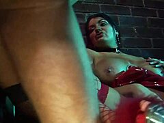 Hey, check out these bareback cum dumps with twins Kit Lee and Kat Lee in parody action