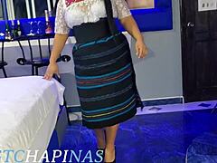 Deliciosa Latina Culona De Chimaltenango La Chapina Bella Follada Y Rellenada De Leche Por El Domador Chapin