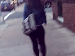 Wow, check out that short girl's incredibly phat ass moving around!