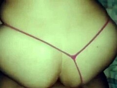 curvy amateur chubby mature rides fat ass on homemade cock