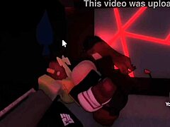 Gadis sombong buka kaki luas kongkek kuat adegan Roblox