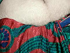 South Indian Couple in Saree Engages in Homemade Quickie Creampie Fucking