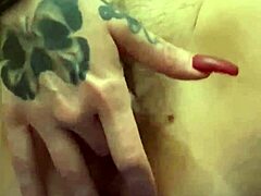 the story goes that this babe starts squirting during her fetish session at work while others watch