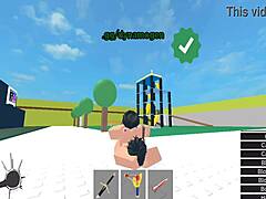 Horror Girl Gets Intense Fucking in Roblox Condo Setting