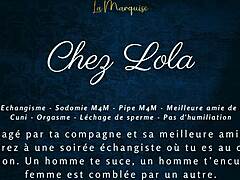 in chez lola the french audio captures a swinging libertin encounter full of european passion