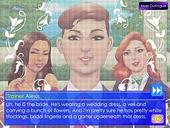 Intense Strapon Domination In Crossdressing Game As Your New Life Trainer Alexis