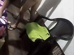 Neighbor Pounds Wife's Pussy and Big Ass in Rough Cowgirl Ride