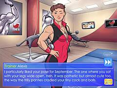 Intense Strapon Domination In Crossdressing Game As Your New Life Trainer Alexis