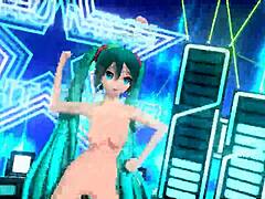 How Does Hatsune Miku Handle Night Fever In Project Diva With Full Nude Mod