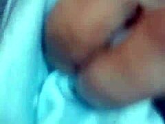 Byrd grabs his massive cock for a solo homemade jerk off session in the bathroom flashing his long hair until he squirts hugely for his watching wife