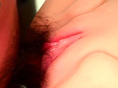 Detailed Recording of Intimate Close-Up Encounter